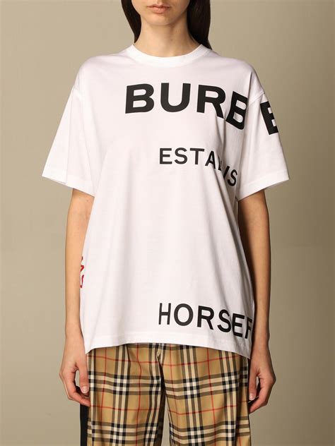 burberry white t shirt womens|Burberry white t shirt men.